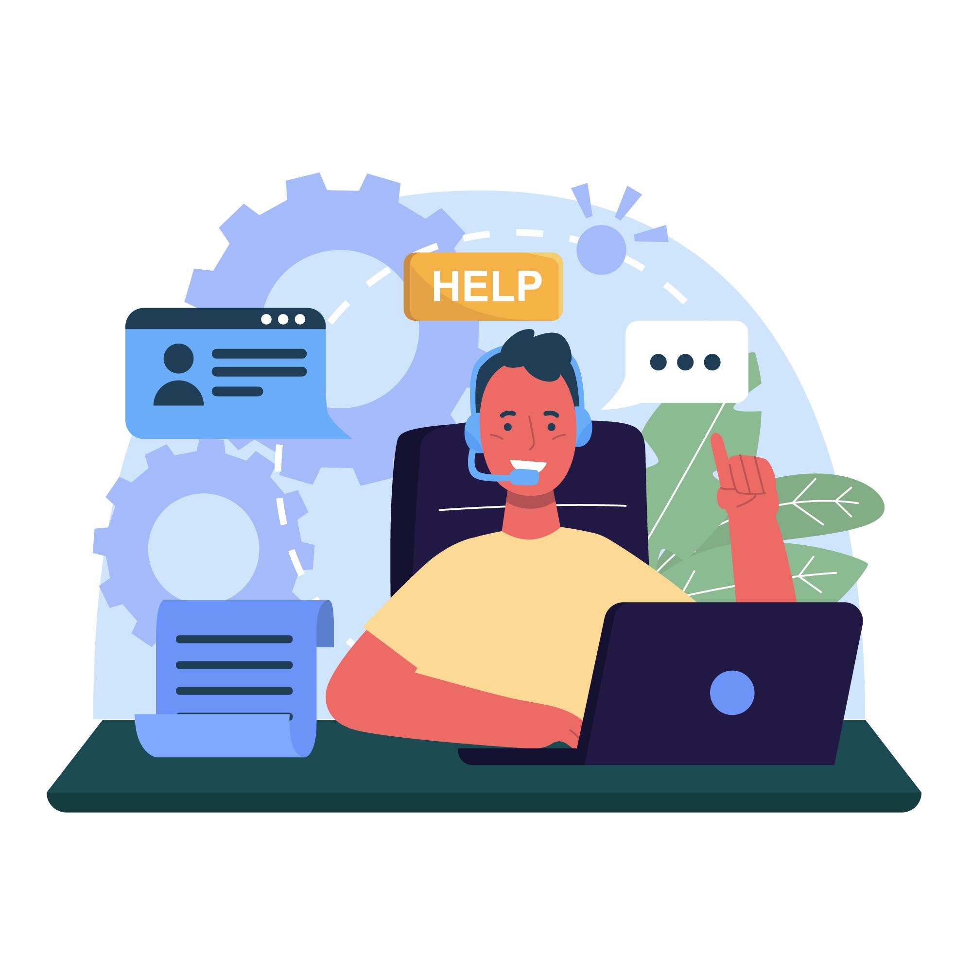 سیستم پشتیبانی و ارسال تیکت